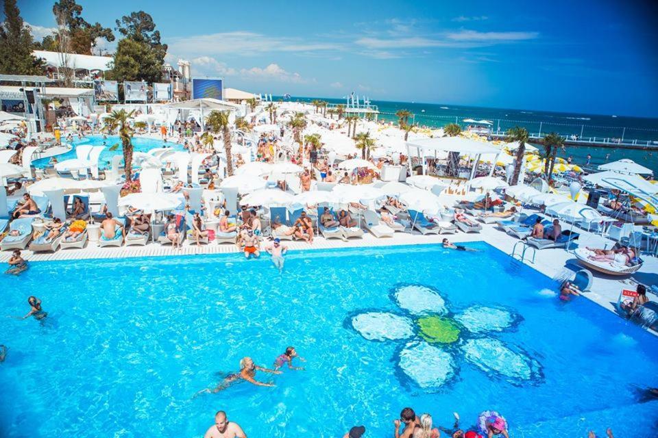 Квартира С Террасой Sea View/ 44 Жемчужина В Аркадии Odessa Esterno foto