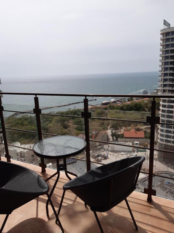 Квартира С Террасой Sea View/ 44 Жемчужина В Аркадии Odessa Esterno foto